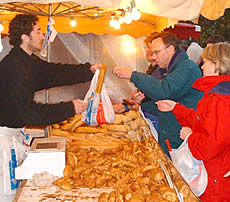  French bread stall