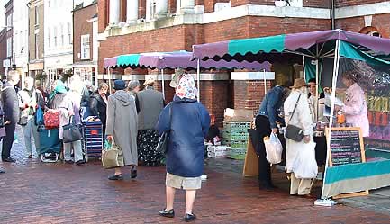 Stalls in North Street