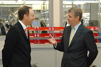 Ian Robertson and HRH