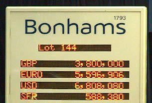 Record price achieved.