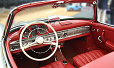 Mercedes 300SL interior