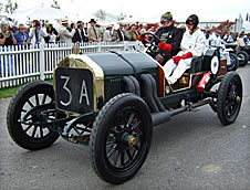 Brooklands Wolseley demonstration