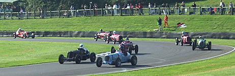 Goodwood Trophy race for GP cars raced between 1930 and 1950
