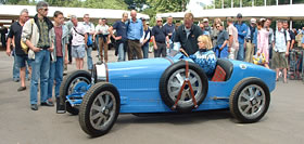 1927 Bugatti Type 35B.