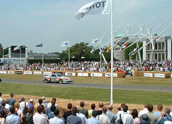 Festival of Speed in the grounds of Goodwood House
