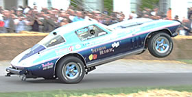 'High-Risk Wheelie Car'.