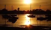 Dell Quay sunset