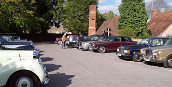 The car park display.