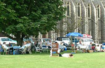 Picnics on the lawns
