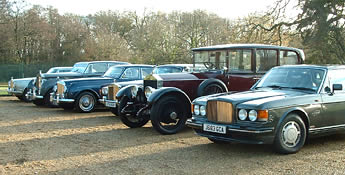Members' cars.