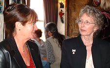 Patricia Denton and Jennifer Burt.