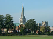Cathedral from Priory Park